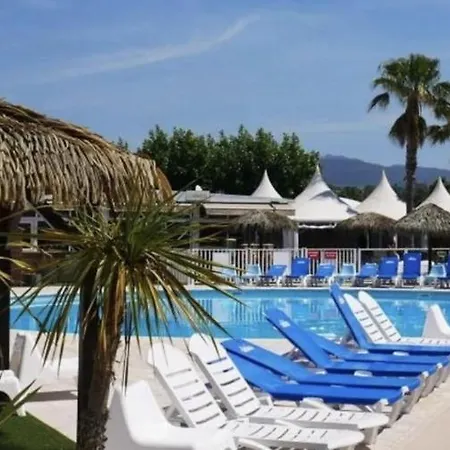 Mobil-home Paradis Bleu Campingplatz Fréjus