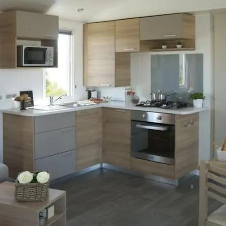 Campingplatz Mobil-home Paradis Bleu *