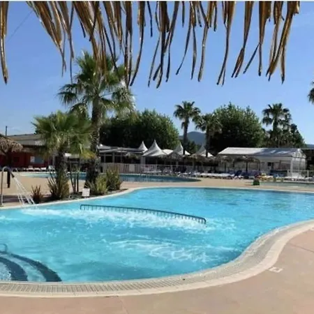Mobil-home Paradis Bleu Campingplatz Fréjus