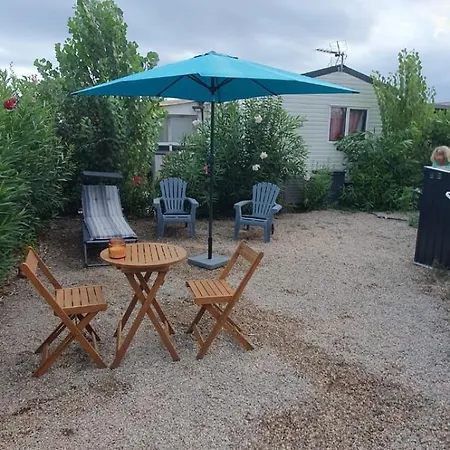 Mobil-home Paradis Bleu Campingplatz Fréjus