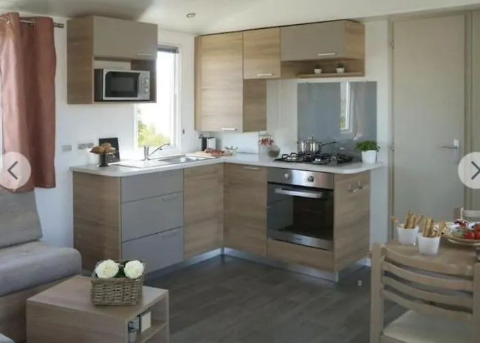 キャンプ場 Mobil-home Paradis Bleu *