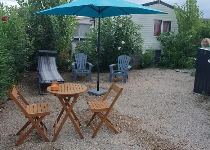 Mobil-home Paradis Bleu キャンプ場 Fréjus